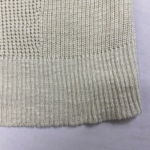 Eileen Fisher Women’s Open V Neck Cardigan Bone Long Sleeve Sweater Size L $248 - Picture 11 of 14